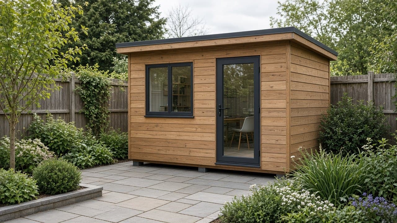 Small garden room — Style of build